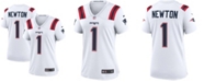 Nike Women's Cam Newton White New England Patriots Game Jersey